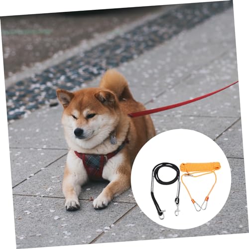 Câble de course pour chien de camping pour stopper les fuites et nœuds