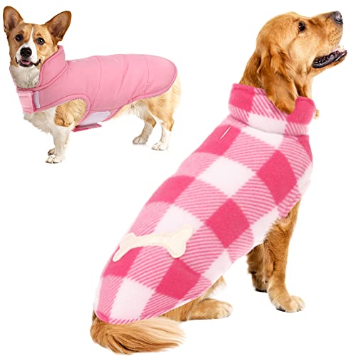 SUNFURA Wendbarer Hundemantel für kaltes Wetter Cover