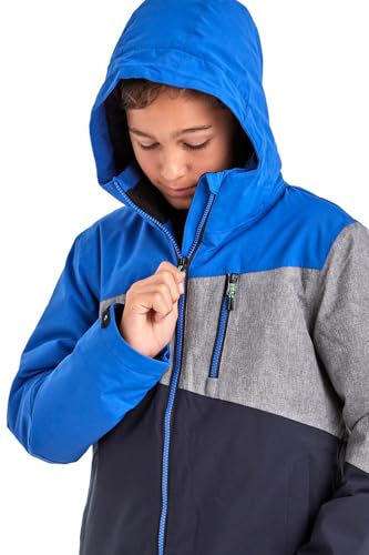 killtec Jungen Winterjacke für Jungen KOW 204 BYS JCKT, blau, 176, 38686-000 – Ansicht 4