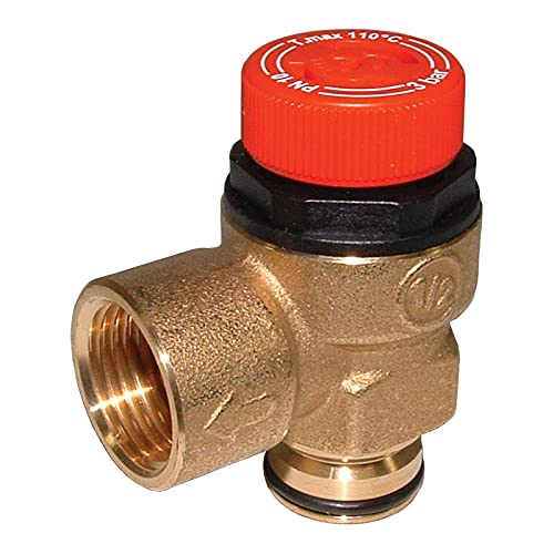 Soupape de sécurité hydraulique Baxi 3 bar raccordement chaudière 248056