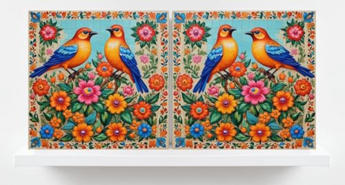 Tilesquare Talavera 2er-Set Keramikfliesen
