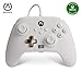 PowerA Enhanced Wired Controller for Xbox - Mist, White, gamepad, wired video game controller, gaming controller, Xbox Series X|S (Xbox Series X)