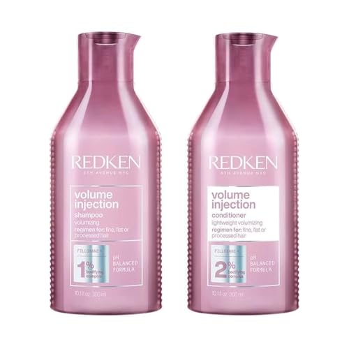 Redken Volume Injection Shampoo 300ml Conditioner 300ml