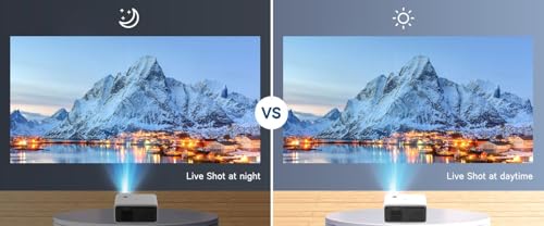 Image of Lazervision Lv1040 Sun Max 4K Ultra HD Projector | 4000 ANSI Lumens | Android 14 | 50000 Hr Lamp | Auto & Digital Focus & Keystone | MEMC | HDMI, ARC, WiFi, BT 5 | 2GB+32GB | HDR10 | 5Yr Warranty