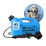 Mud Daddy 8 Litre Portable Pet Washing Device | Muddy Walks | Pet Cleaning | Grooming | Blue