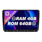 【Zubehöre】DAB+, Rückfahrkamera, OBD2 usw sind optional, muss man extra kaufen. Eingebautes 4G-Modem (NUR mit Micro-Sim Karte kompatibel) können Sie jeder Zeit einfacher im Internet surfen.