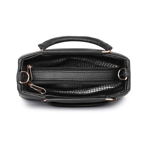 Image of LIKE STYLE Classy PU Sling Bag for Women | Structured Design, Zipper Closure & Stylish Metal Handle