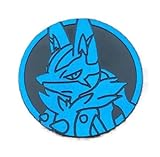 BB-Toy-Trades kompatibel für Pokemon Pin Flipping Coin Shiny Trading Card Sammelkarten Münze mit BB-Toy-Trades Versandschutz - Mega Entwicklung Lucario