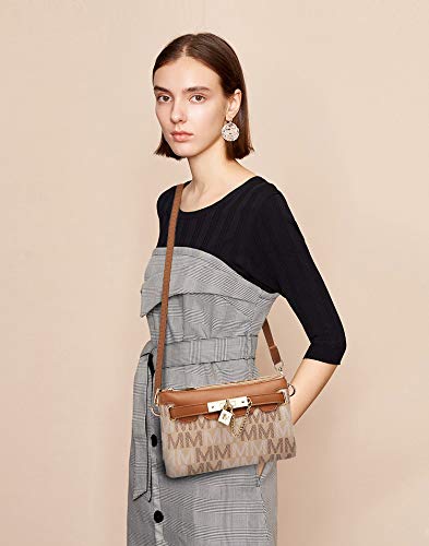 Image of MKF Collection Crossbody Bag for Women Wristlet Strap, Vegan Leather Shoulder Bag Handbag Purse by Mia K