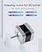 Creality 3D Printer Stepper Motor 42-34, 2 Phases 0.8A 1.8 Degrees 0.4 N.M 42-34 Stepper Motor for Creality Ender-3 X/Y/Z Axis and CR-10 Series Z Axis