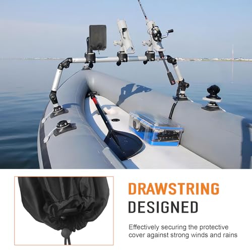 Image of Fish Finder Cover Fit for Garmin,Lowrance,Humminbird 3 inch-4 inch Screen Models Fishfinder Sun Cover Compatible with Garmin Striker 4 Lowrance Eagle 4 Waterproof Depth Finder Covers for Fishing Graph（Black）