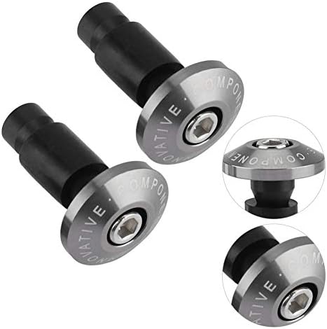 Miniatura 8 de Tapa de extremo de manillar, 0.866 in 78 pulgadas para manillar de motocicleta, tapas de enchufe deslizante para carreras ATV Offroad, Titanio