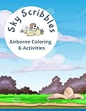 Sky Scribbles: Airborne Coloring & Activities