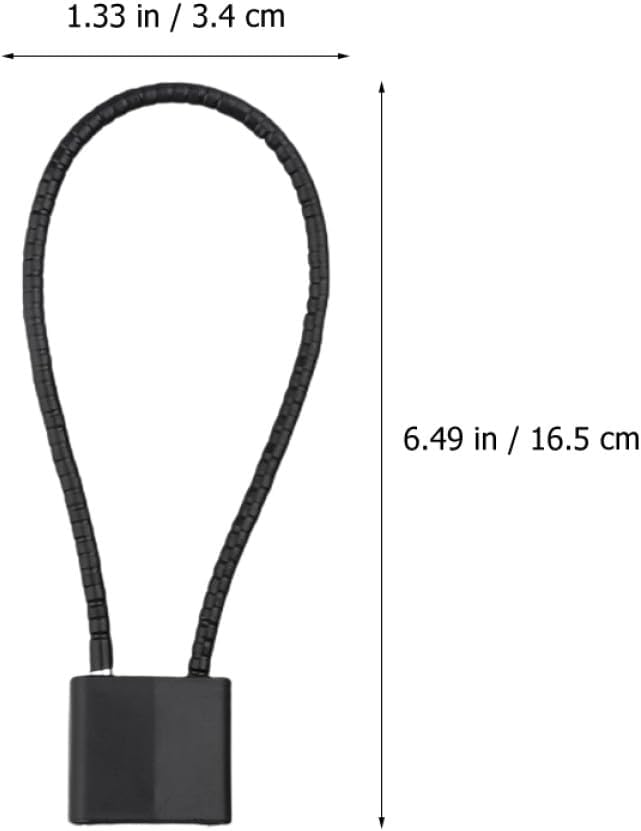 Candados de cable de acero 2 piezas 38 cm para bici miniatura 3