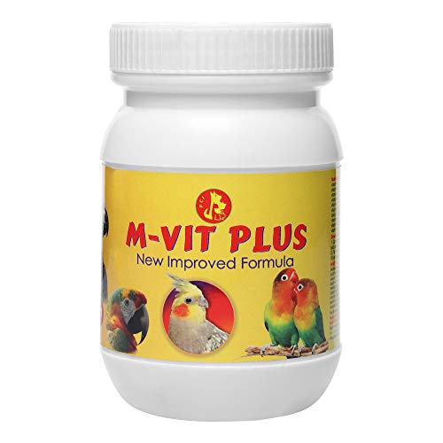 Image of Pet Care International (PCI) M-VIT Plus || Provide All Essential Vitamins || Healthy Bird Breeding Healthcare (250 Grm, M VIT)