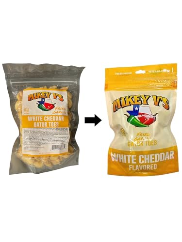 Mikey V's White Cheddar Gator Toes, 3.9 oz - Deep Fried Whole Garlic Cloves with White Cheddar Seasoning - image 4