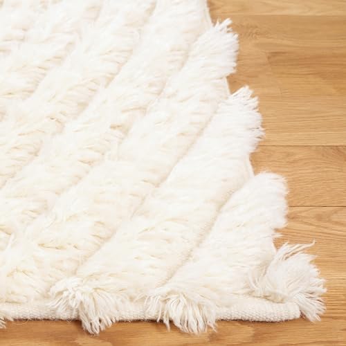 Tapete corredor 2'3" x 8' SAFAVIEH de lana hecha a mano miniatura 4