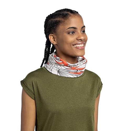 BUFF®| Schlauchschal CoolNet UV® Männlich Weiblich Erwachsene Flexibel, UPF50-Schutz, leicht, dehnbar, recyceltes Material, Sport, Sommer, Einheitsgröße, Rouge