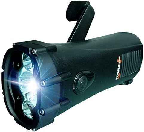 POWER plus Shark 1W LED Wind-Up Torch