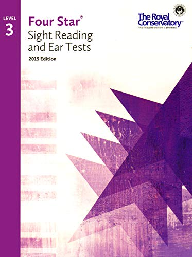 4S03 - Royal Conservatory Four Star Sight Reading and Ear Tests Level 3 Book 2015 Edition