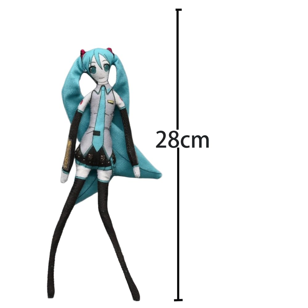 Zhongkaihua Miku figura de acción de peluche, Kagamine Rin Kagamine Len personaje clásico móvil, pieza creativa de colección, regalo, decoración para
