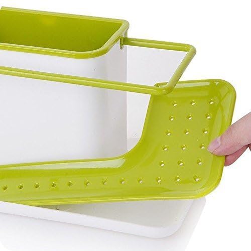 Rdipsie 3 In 1 Countertop Kitchen Sink Organizer For Dishwasher Liquid,Brush,Cloth,Soap,Sponge,Etc.-(Pack Of 1,Plastic,Tiered Shelf) 3