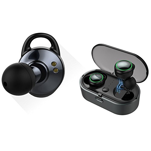 [wahre Wireless ESON Stil W9 TWS Dual Bluetooth Kopfhörer Kopfhörer mit Geräuschunterdrückung mit Box der Last