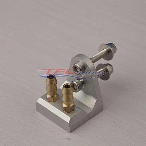 Aluminum Dual M5 Water Pick Up Flush Boat Stern Water Mouth for RC Boat RC#1339