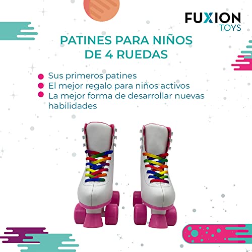 La mejor comparación de Patines blancos cuatro que puedes comprar esta semana. 27 Imagen adicional