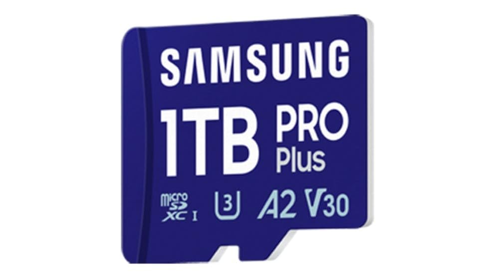 Image of Samsung 1TB PRO Plus Micro SD Memory Card /w Adapter, UHS-1 SDR104, Class 10, Grade 3 (U3), Read /Write Up to 180MB /s /130MB /s, 10 Years Limited Warranty (MB-MD1T0SA /APC)