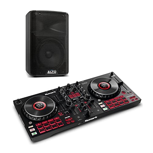 Numark Mixtrack Platinum FX y Alto Professional TX308, Controlador DJ para Serato DJ, pantallas en...