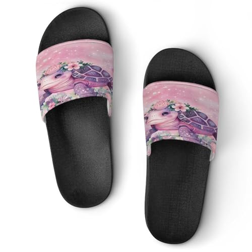 Chaussons de tortue amusants à offrir en cadeau original homme femme
