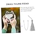 Milisten Tone Zinc Alloy Kalimba Tremolo Chain Accessory for Thumb Piano DIY Decorating Tool Smooth Polished Replacement Part Compatible with Thumb Pianos