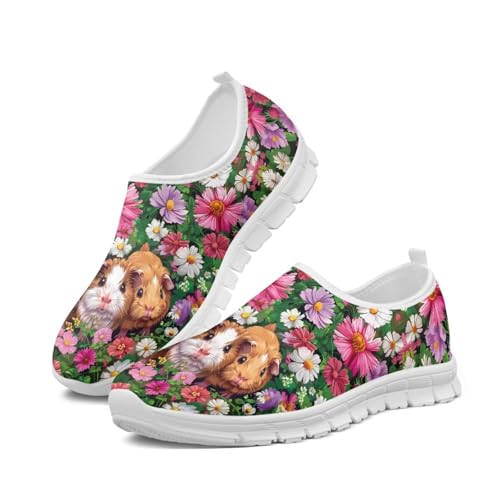 JoyLamoria Sport Shoes Walking Sneakers with Owl Art Design Fashion Women Sneakers Outdoor Art Travel Shoes2
