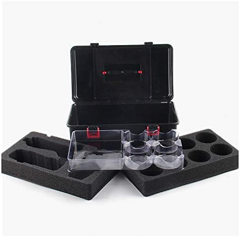 Miniatura 6 de QONIA XD168-66 Burst Generation Caja de herramientas relacionada con caja de almacenamiento de mano Caja de herramientas blanca