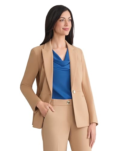 Kasper Women's Stretch Twill One Button Jacket2