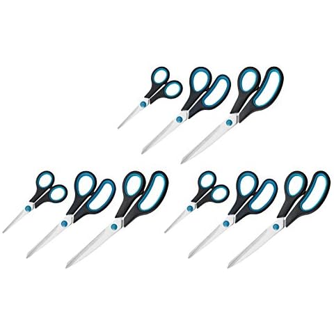 Westcott Easy Grip Scissors Set of 9 Cover