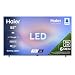 Haier K85 4K UHD 55 Zoll H55K85GUX, Smart TV mit Google TV, Chromecast, Dolby Audio, HDR10, MEMC, AI Picture Quality, Bluetooth 5.1, Gaming Accelerator 120Hz, USB 2.0 x 2, DBX TV, HDMI 2.1 x 4 [2026]