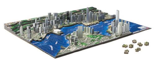 【未組立】４Ｄ ＴＩＭＥ　ＰＵＺＺＬＥ　香港 Amazon.co.jp: 1000ピース ジグソーパズル 4D CITY SCAPE TIME PUZZLE