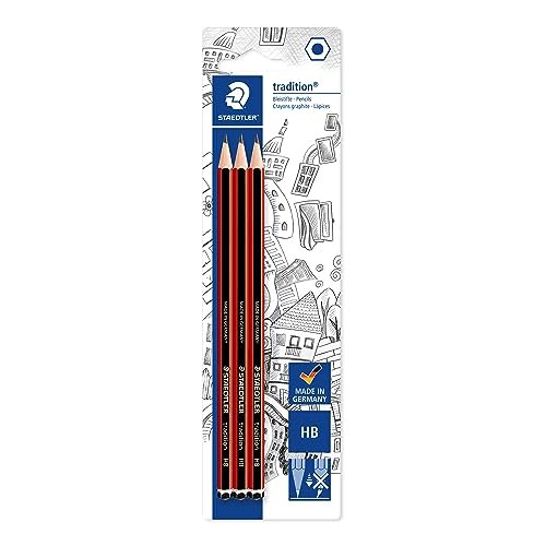STAEDTLER 110-HBBK3D MatiteTradition HB - Blister da 3