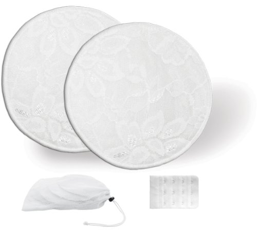 Jolly Jumper Washable Nursing Pads (6) and Bra Extender by Jolly Jumper