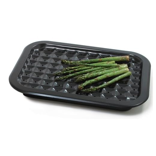 Norpro Nonstick Broil/Roast Pan Set, 16.5 inches X 12 inches, As Shown