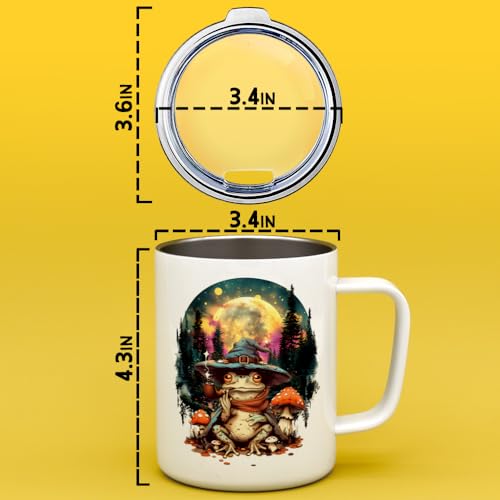 Wizard Frog Taza Aislada de Acero Inoxidable 12oz miniatura 5