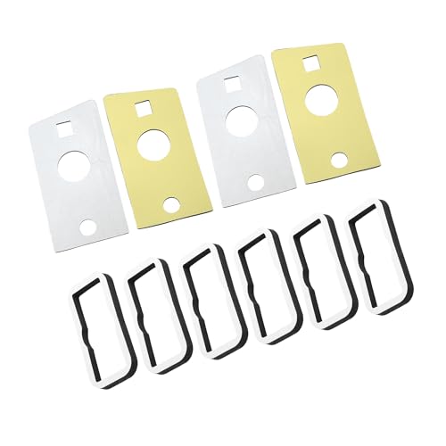 HEROFFIX 1Set Roof Cab Marker Light Gasket Clearance Running Lights Seal Kit for Hummer Cab Clearance Lights Running Lamp Cushion Self-Adhesive Car Components Auto Accessories Replace Parts