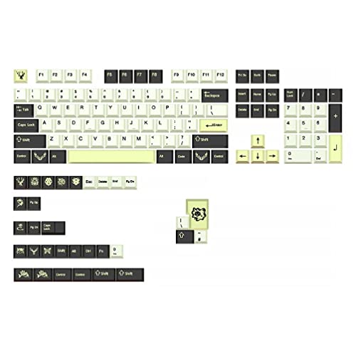 Touches PBT 136 touches de profil Cherry pour clavier mécanique MX