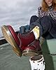 Dr. Martens Men's 8 Eye Boot Sneaker, Cherry Red Smooth, 5 UK #4