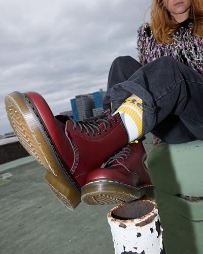 Image of Dr. Martens, Women's Maple Zip Steel Toe Light Industry Boots