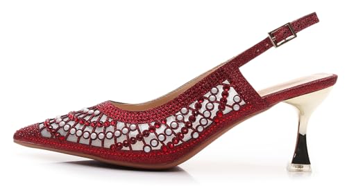 Image of VenusCelia Women's Charming Lady Slingback Pump Shoe