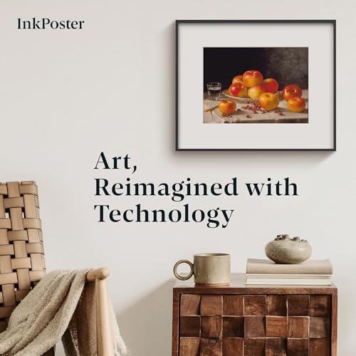 Image of InkPoster Affresco 13.3 inch - Color Screen E Ink Spectra 6 - Up to 1 Year on One Charge - Paper-Like and Health-Conscious: Silent, no Blue Light - Aluminium Body - Thousands of Artworks in Application