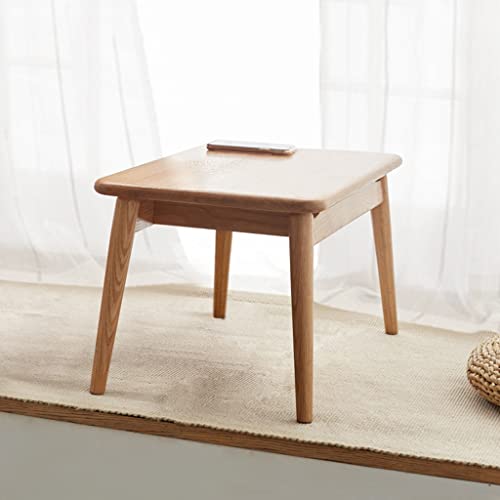 Table d'appoint de salon en bois TUSUOD solution gain de place lit - 3